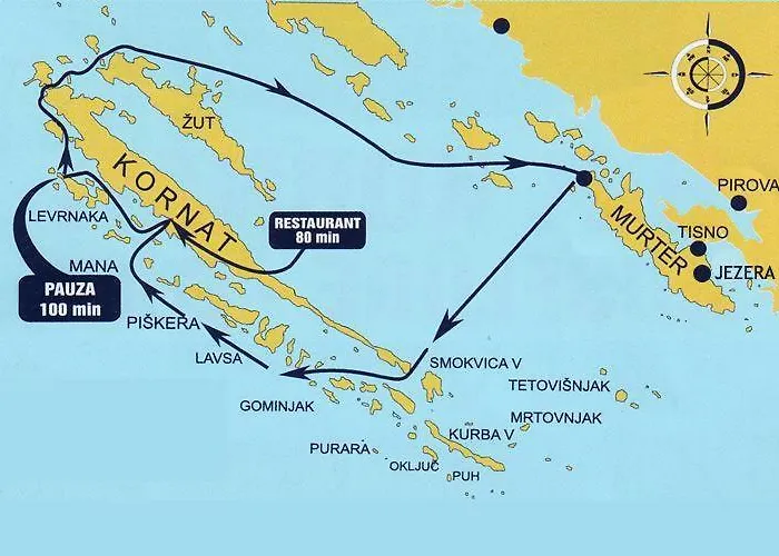 公寓 Kate - Wake Up To The Sea, Terrace, Garden & Parking, - Dalmatia 穆泰尔岛